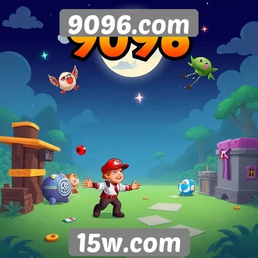 Exploração dos jogos disponíveis na plataforma 9096.com