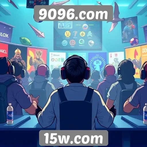 Análise de jogos populares no site 9096.com