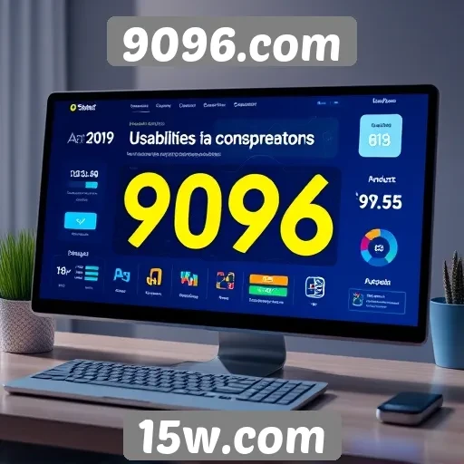 Recursos de usabilidade no site 9096.com